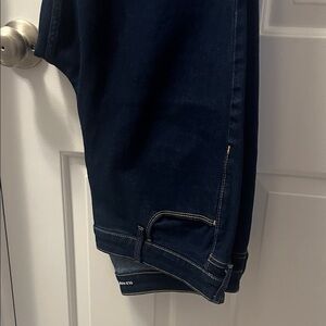 Old Navy Women's Dark Blue Straight Leg Jeans